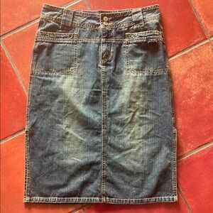 Vintage UnionBay Denim Skirt junior sz 9